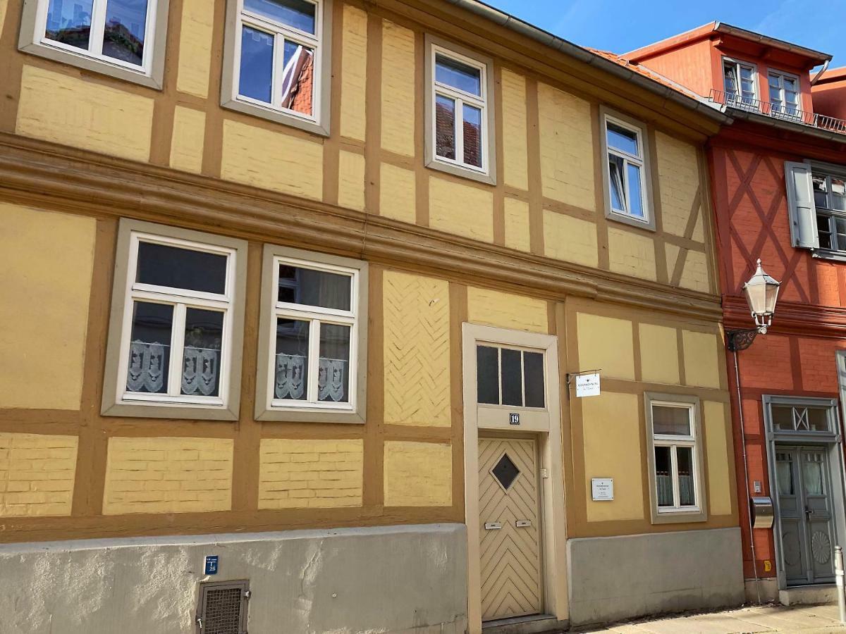 Ferienwohnung Im Damm Quedlinburg Esterno foto
